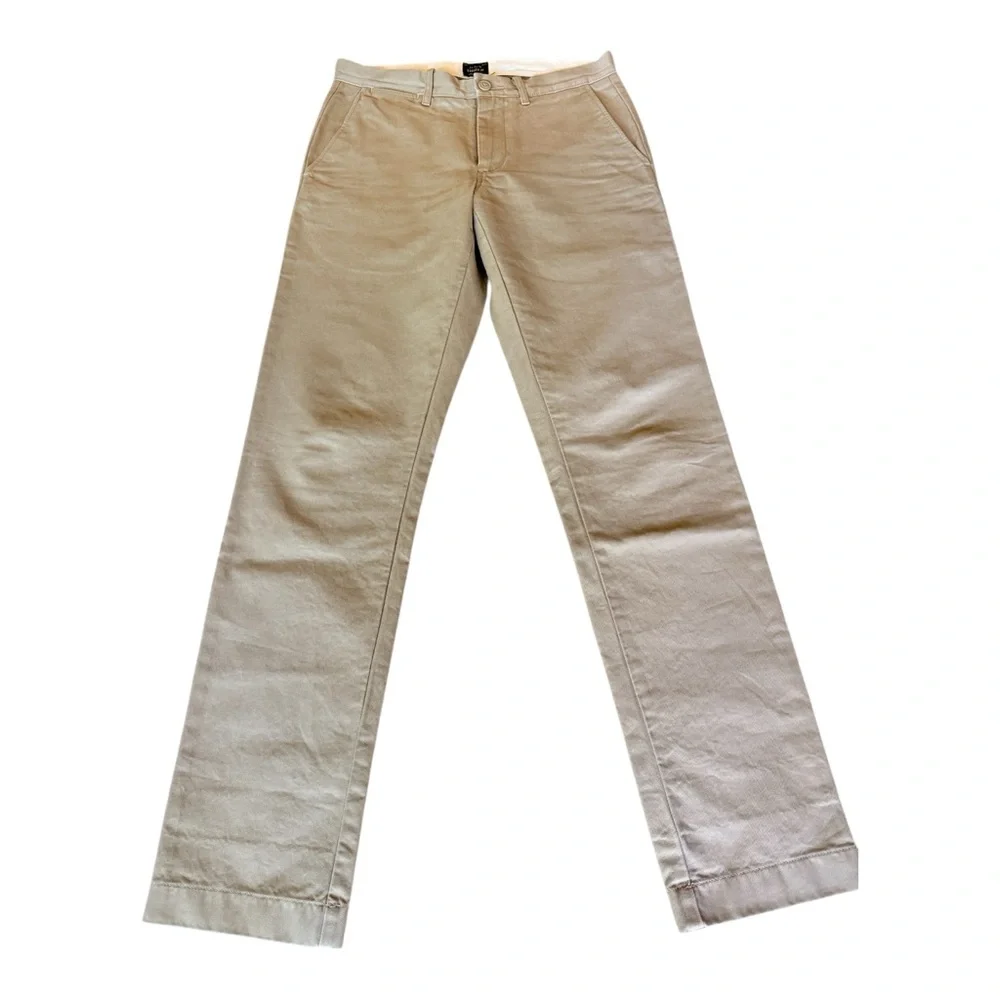 J. Crew Men's Tan Chinos -Broken In